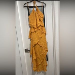 Pearls & Caviar Ruffle Tiered Dress- Size S&M- Never Worn, NWT- Party Dress